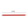 Aisens Cable de Red CAT.6 UTP AWG24 Rojo 0,5m